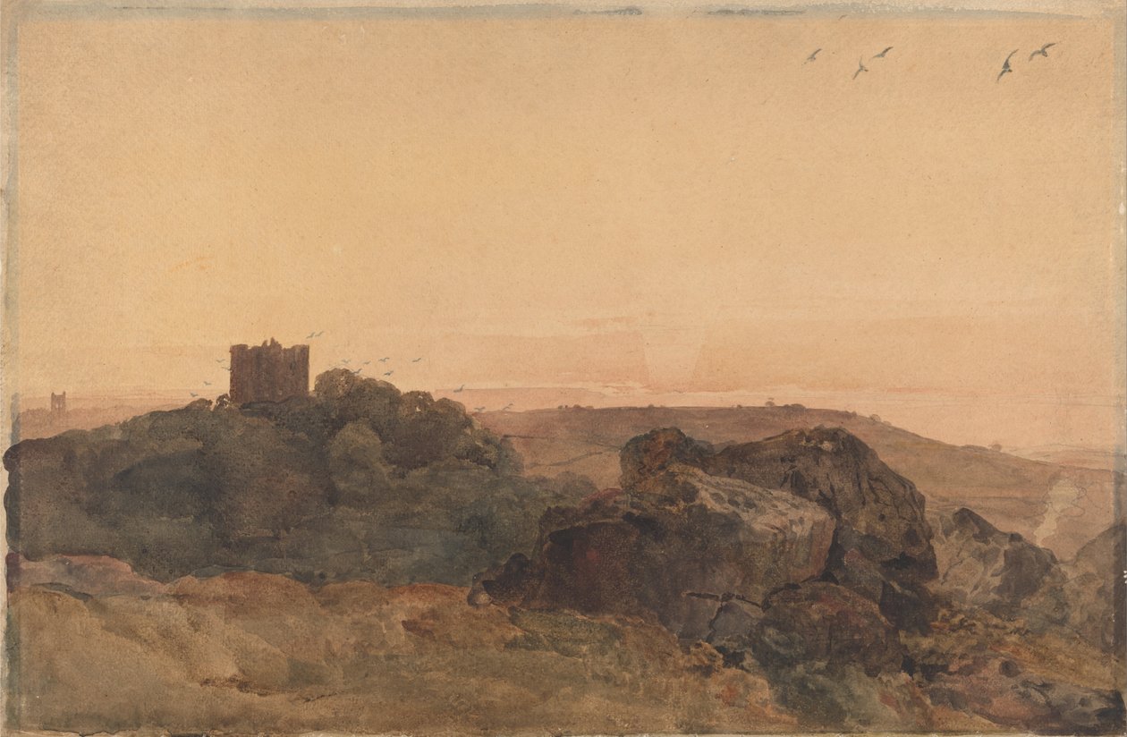 Castelo de Bolton de Peter de Wint