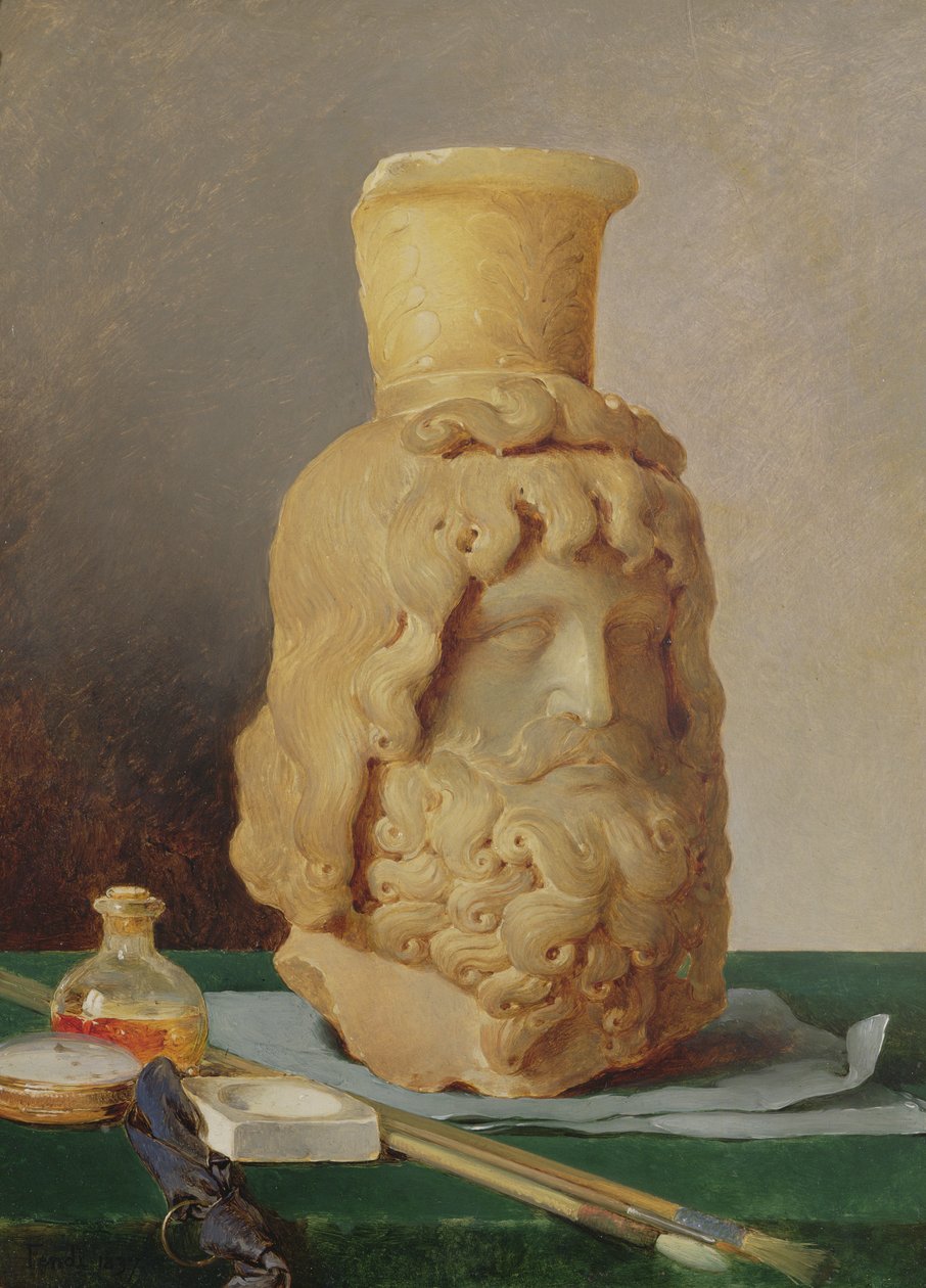 Cabeça de Zeus de Peter Fendi