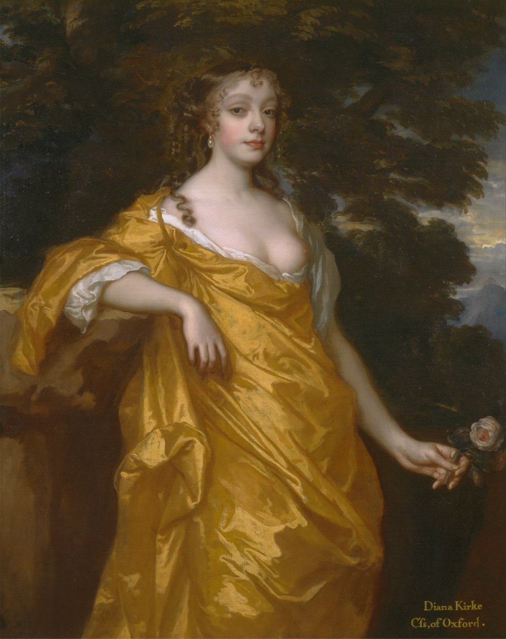 Diana Church, mais tarde condessa de Oxford de Peter Lely