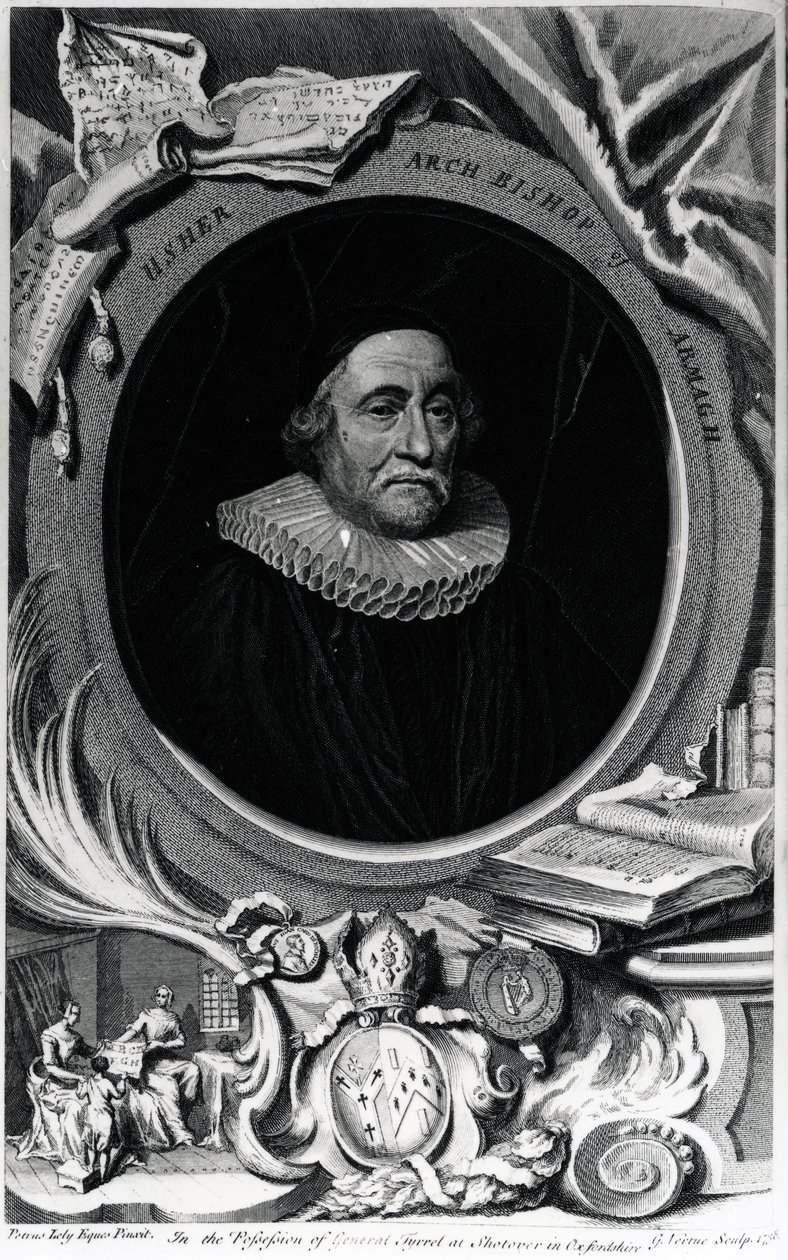 James Ussher, gravado por George Vertue, 1738 de Peter Lely
