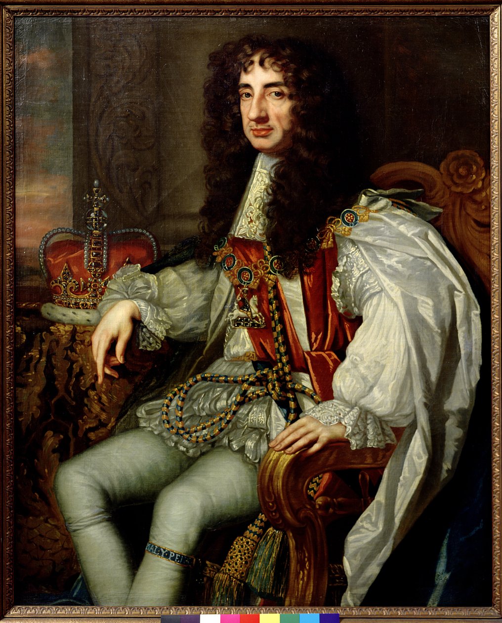 Rei Carlos II (1630-85) de Peter Lely
