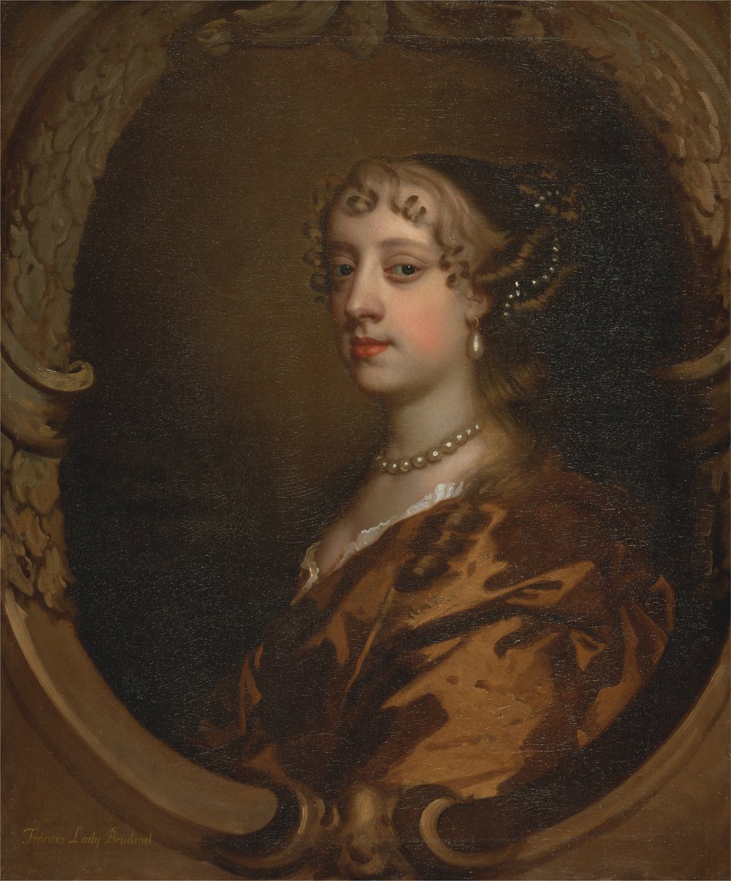 Lady Frances Savile, mais tarde Lady Brudenell de Peter Lely