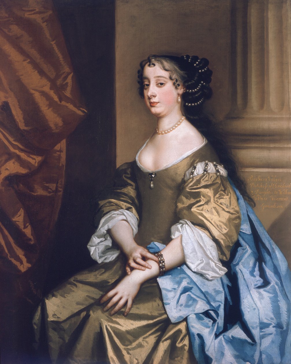 Retrato de Barbara Villiers de Peter Lely