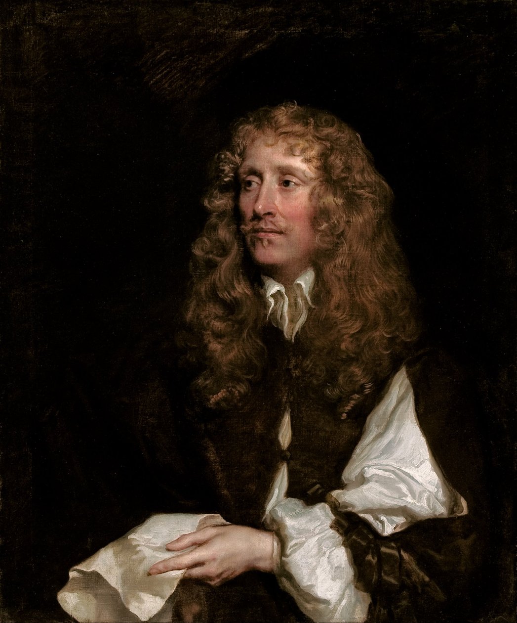 Retrato de um homem, pensado para ser George Booth, Lord Delamere de Peter Lely