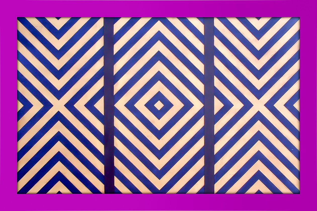 TRIPTYCH DIAGONAL AUMENTADO 2018 de Peter McClure