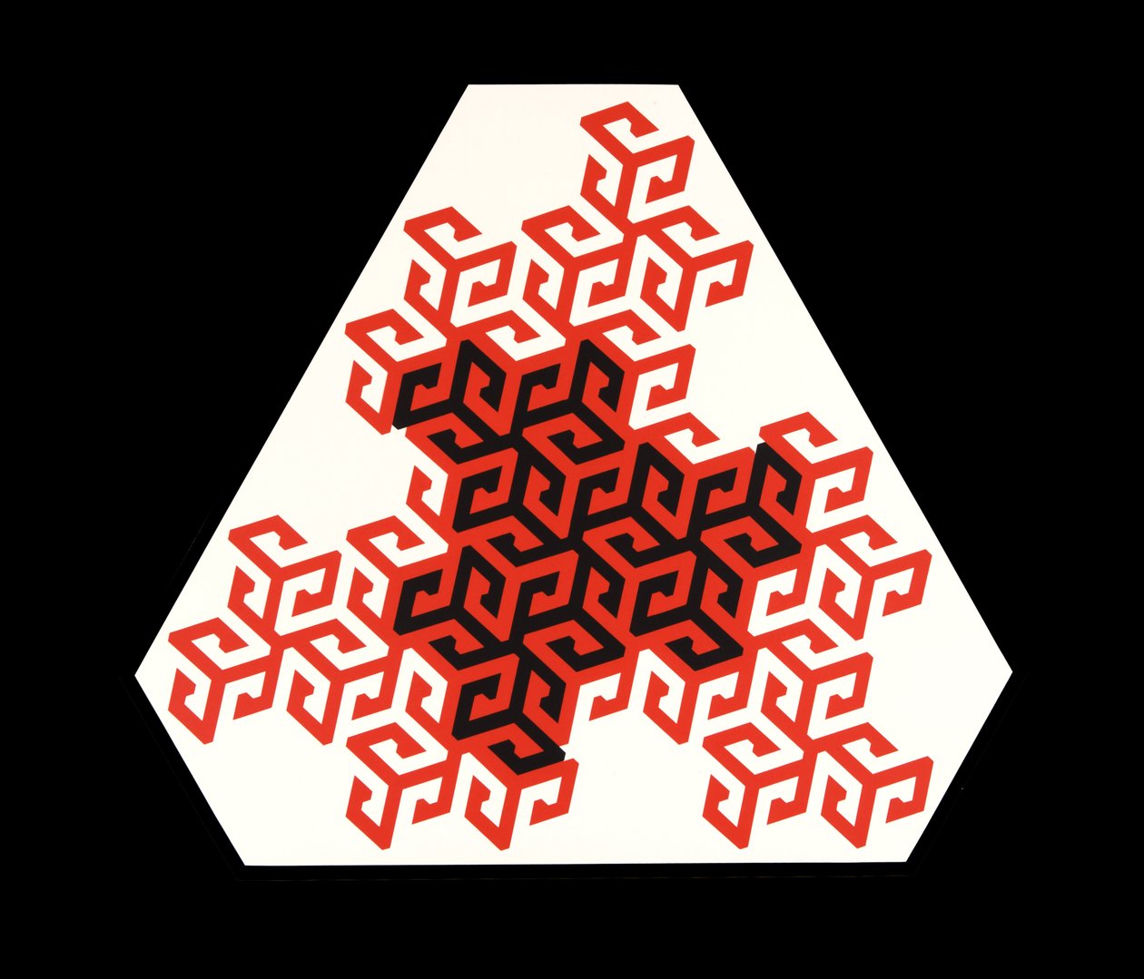 Mandala, 1986 (serigrafia original) de Peter McClure
