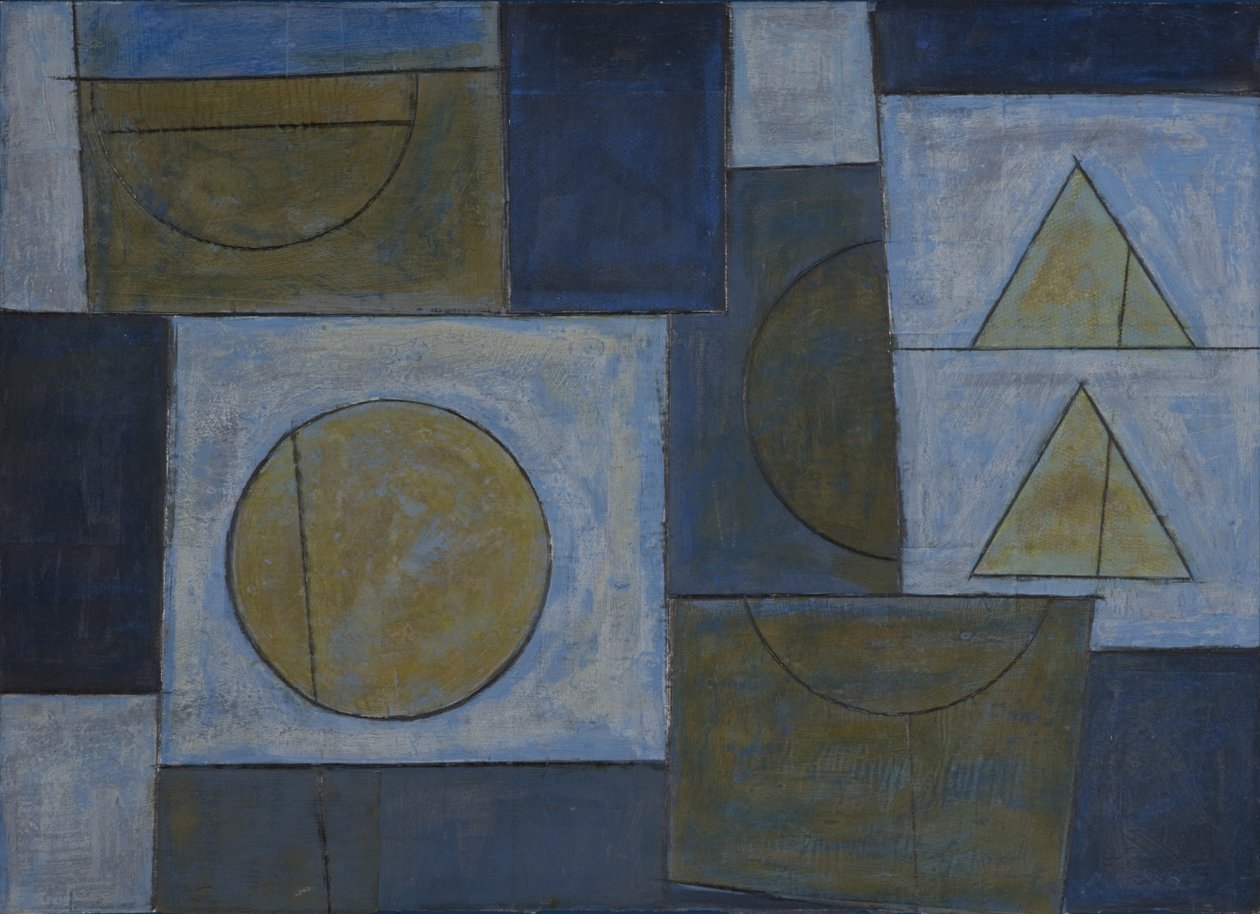 Uctio No.10 Lamorna, 2002 (colagem e acrílico) de Peter McClure