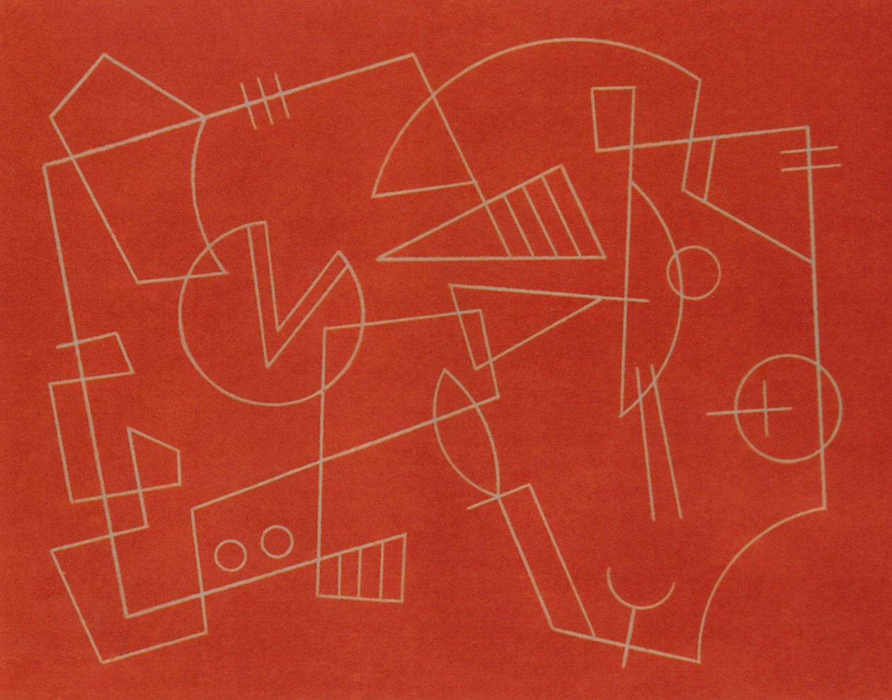 PASSEIO LINE.1997, (pastel sobre papel) de Peter McClure