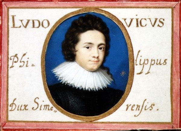 Retrato de Ludwig Philip, duque de Simmeren (1611-1655) de Peter Oliver