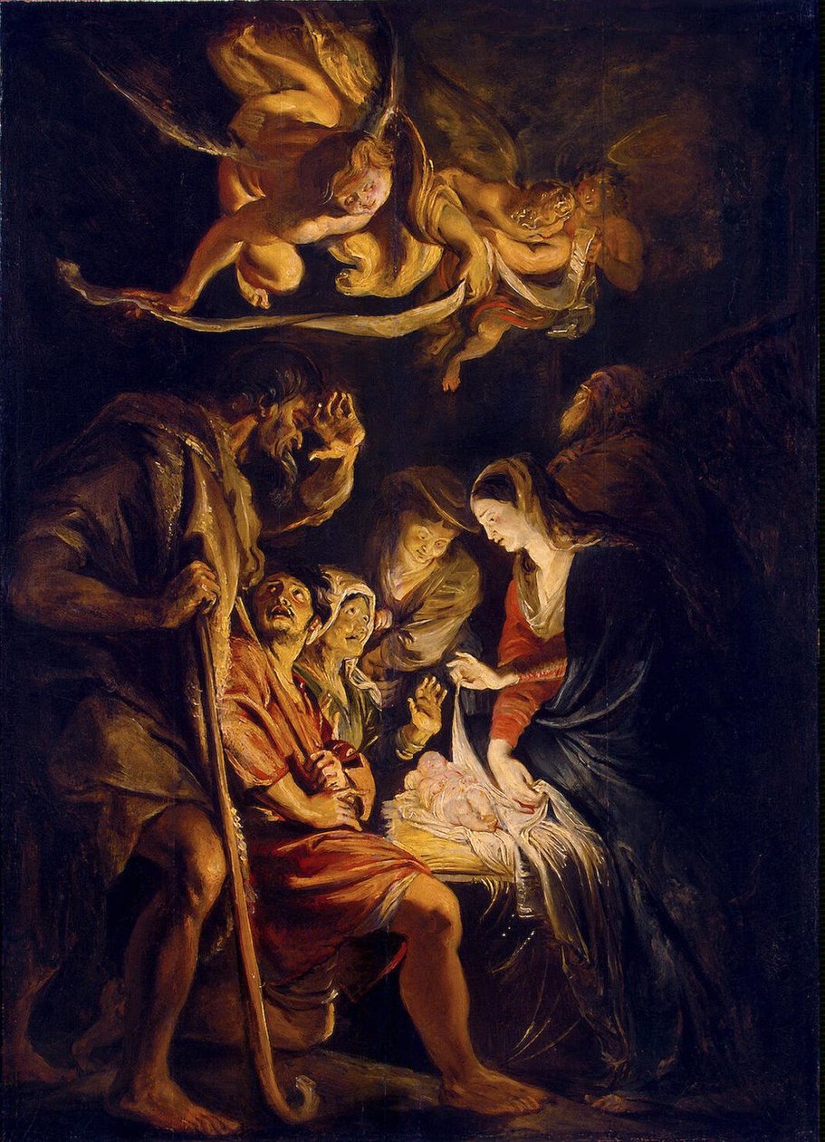 A adoração dos pastores de Peter Paul Rubens