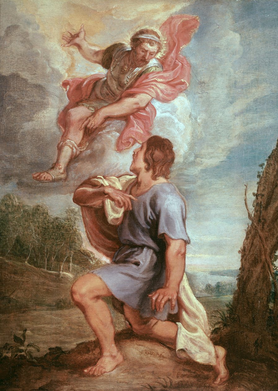 Enéias aparecendo ao seu filho Ascanius de Peter Paul Rubens