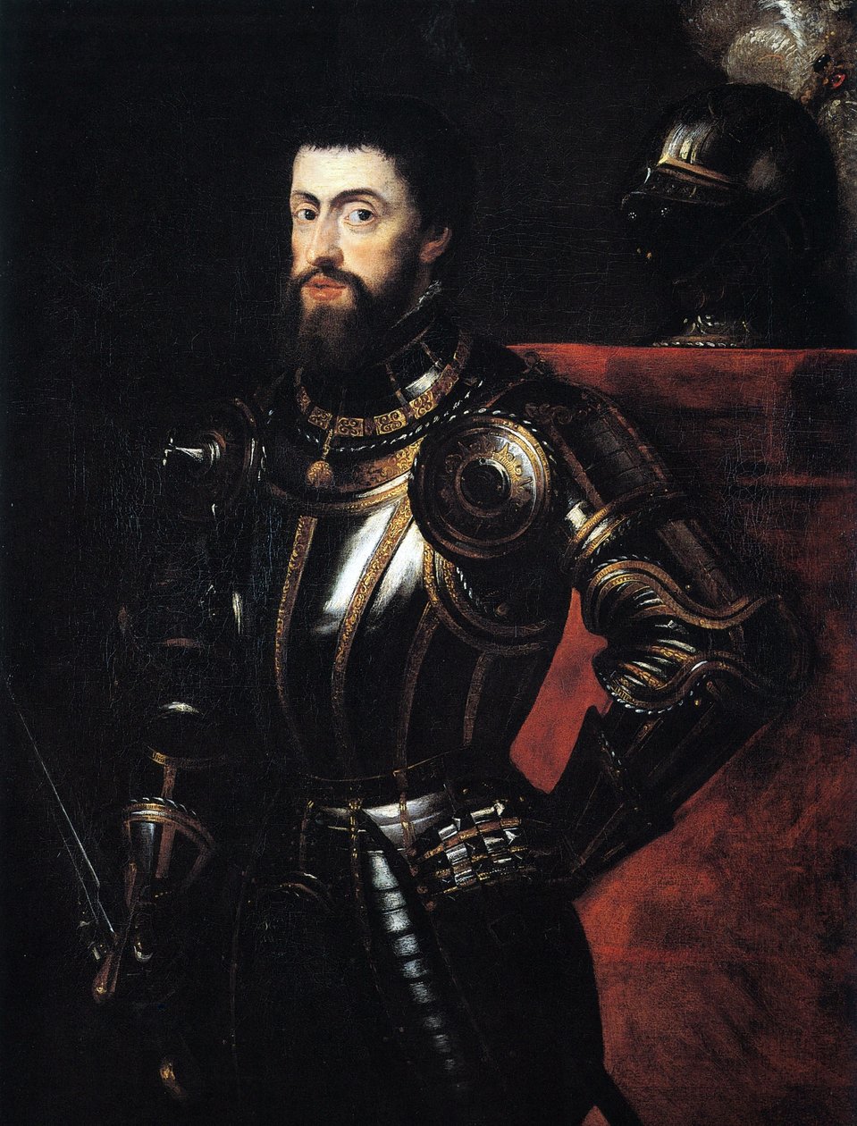Charles V em Armor de Peter Paul Rubens