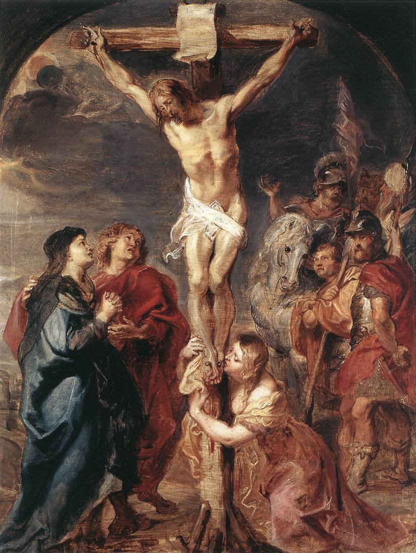 Cristo na cruz de Peter Paul Rubens