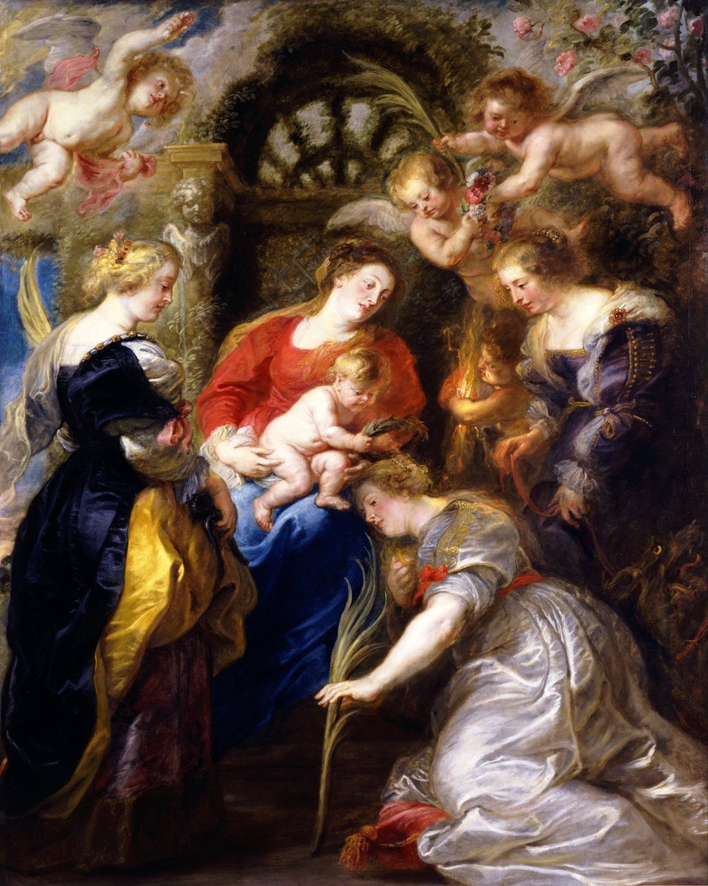 Coroação de Santa Catarina de Peter Paul Rubens