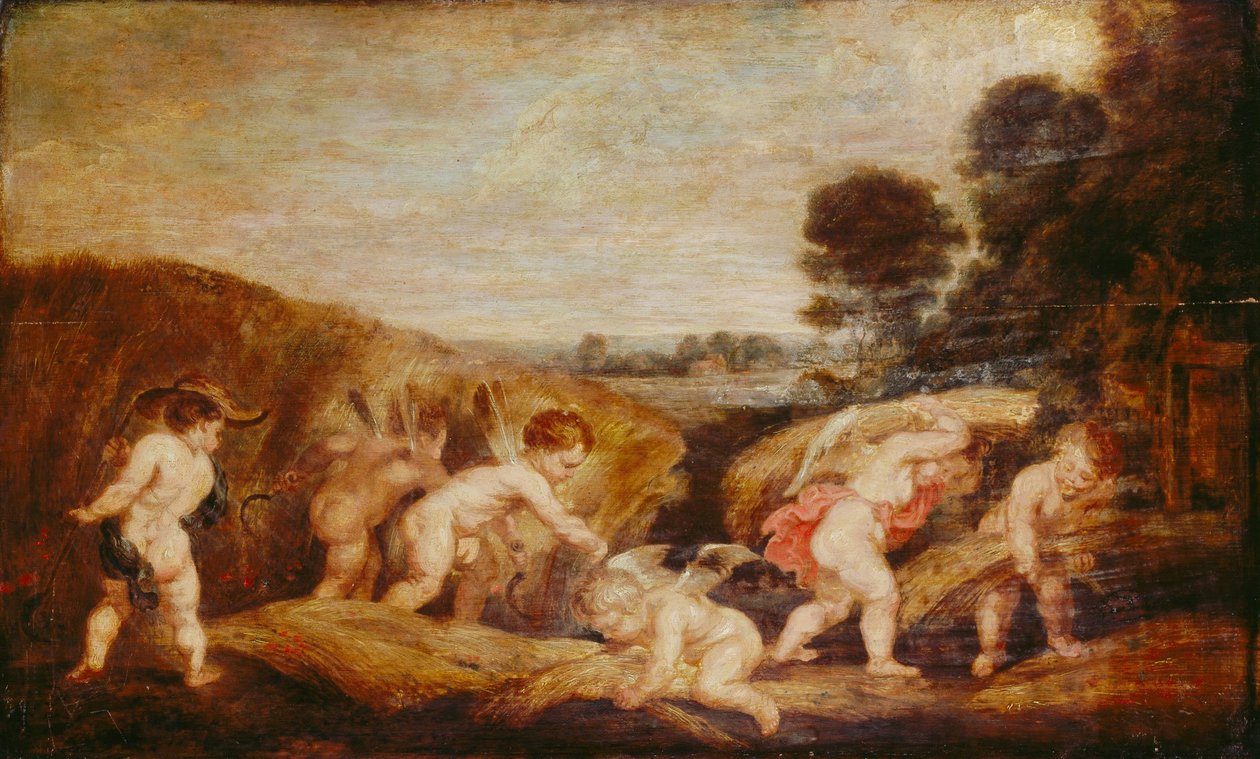 Colheita de cupidos de Peter Paul Rubens