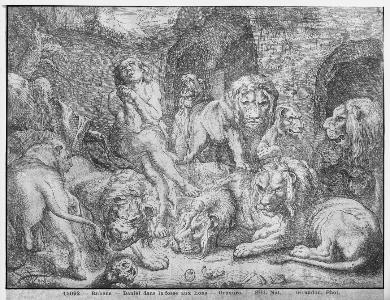 Daniel na cova dos leões de Peter Paul Rubens