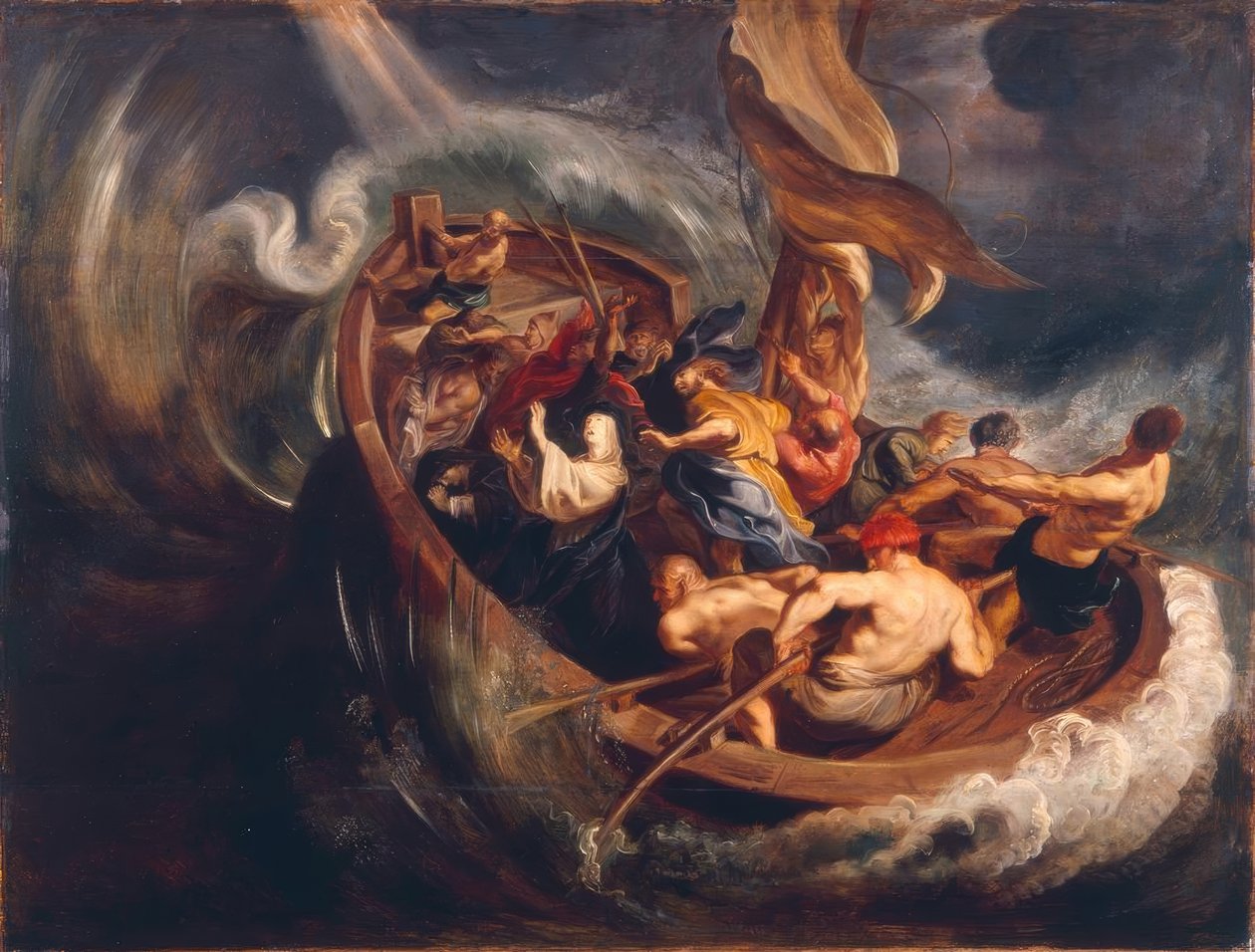 O milagre de St. Walpurga de Peter Paul Rubens