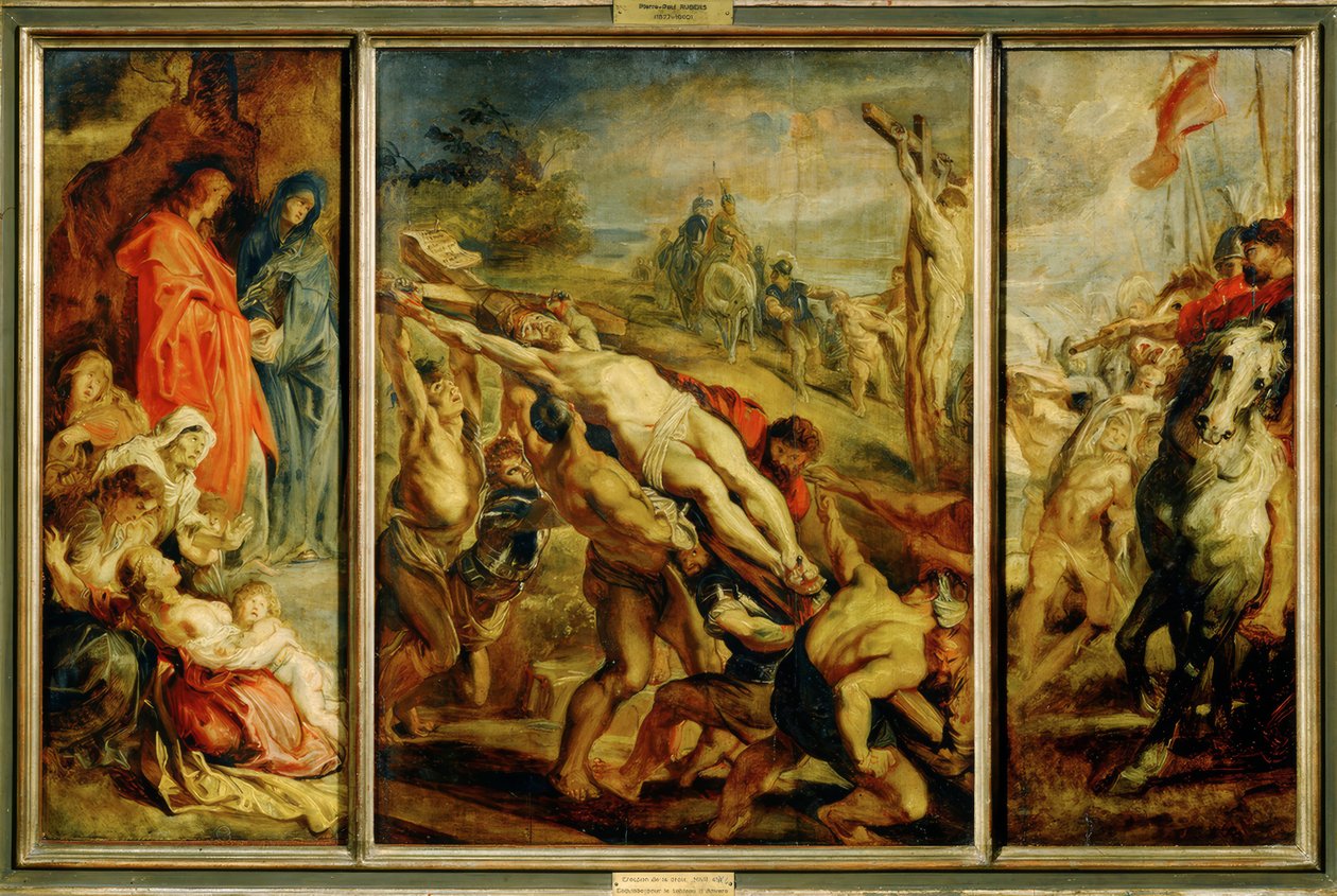 A ereção cruzada de Peter Paul Rubens