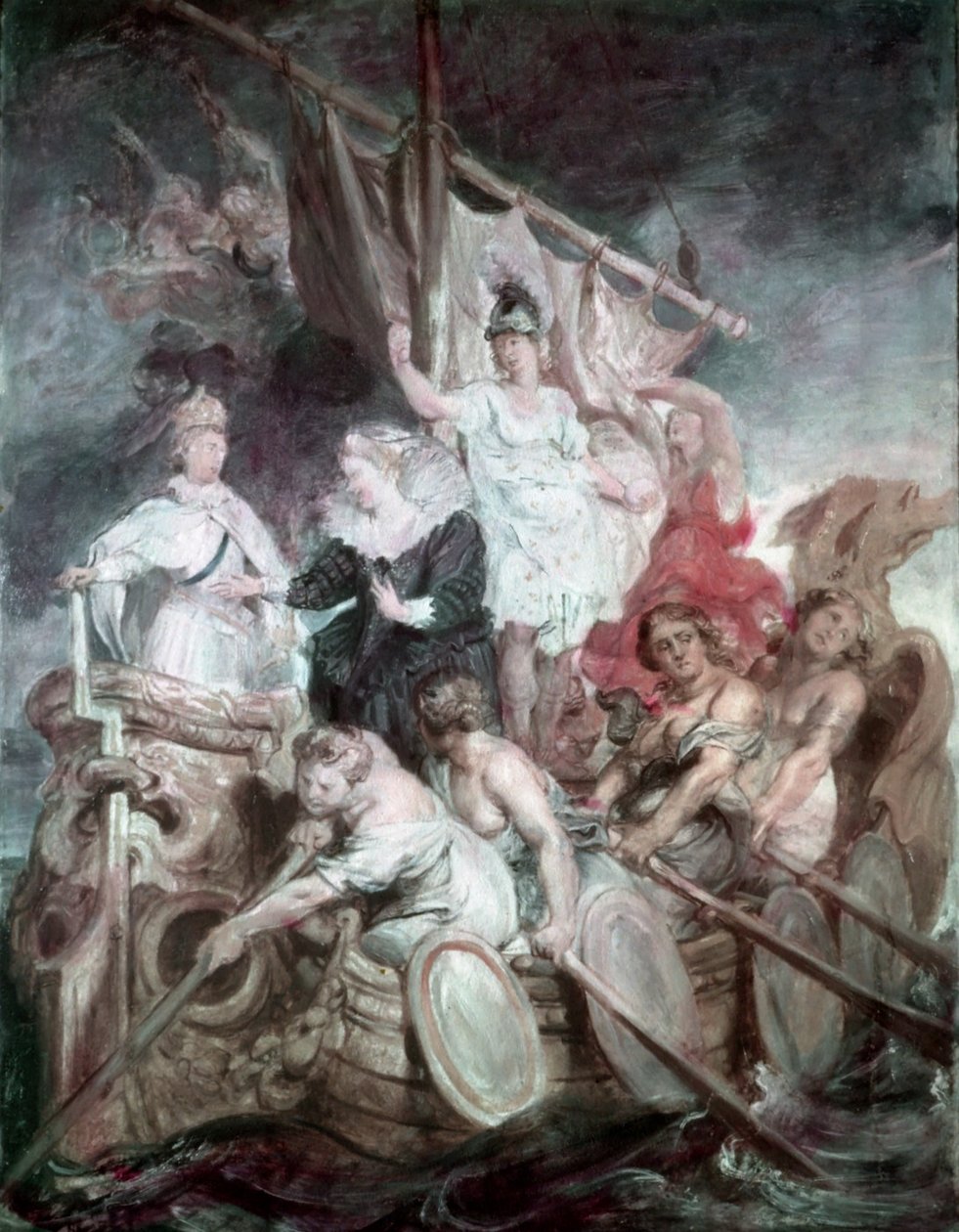 A idade da maioria de Ludwig 13 de Peter Paul Rubens