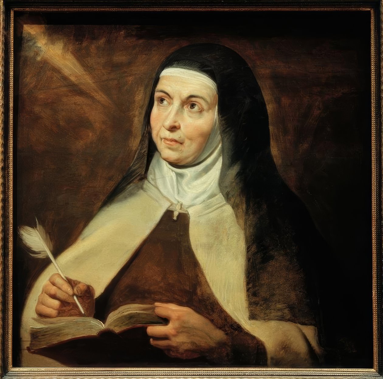 O hl. Teresa de Ávila (1515-1582) de Peter Paul Rubens