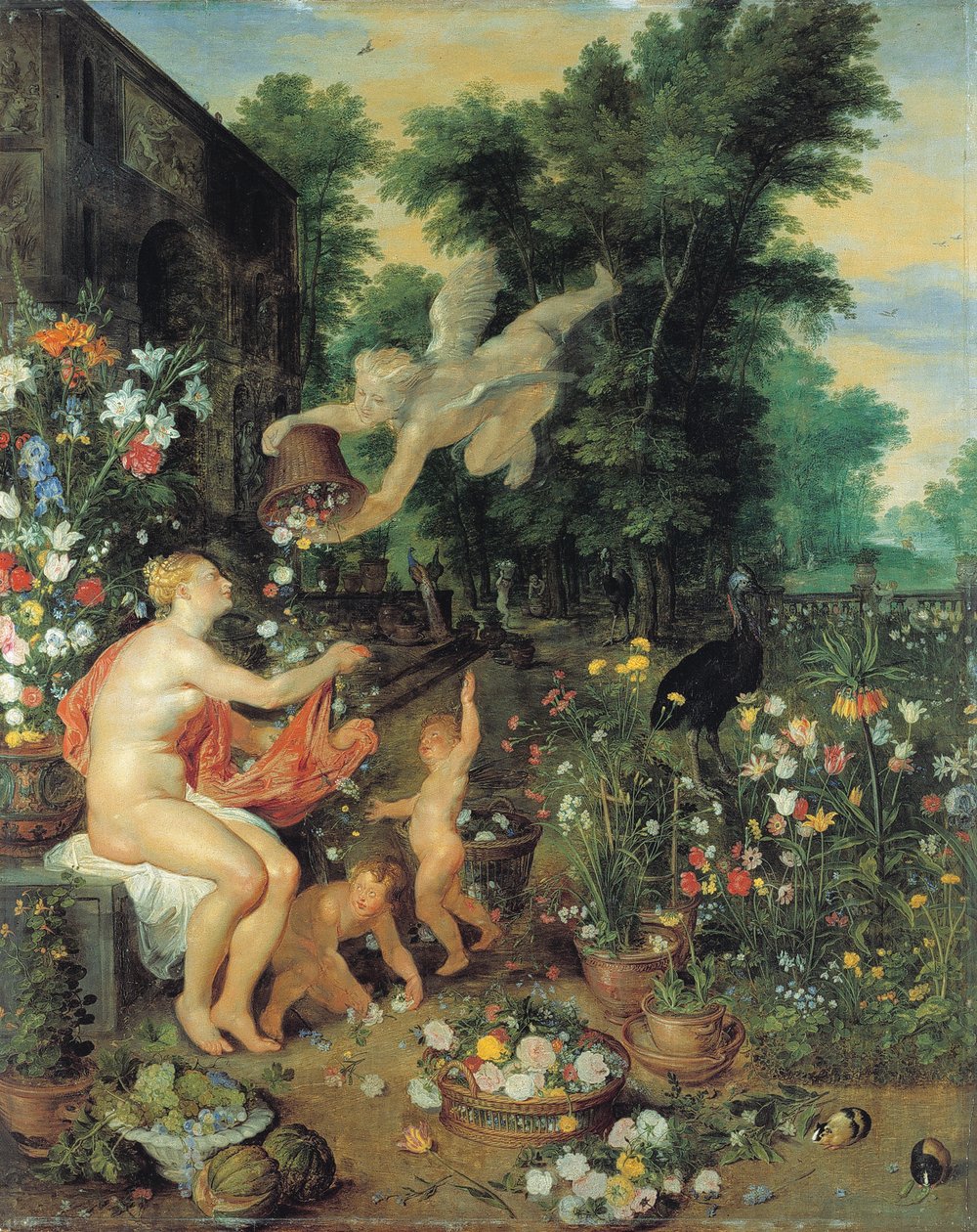 Flora e Zéfiro de Peter Paul Rubens