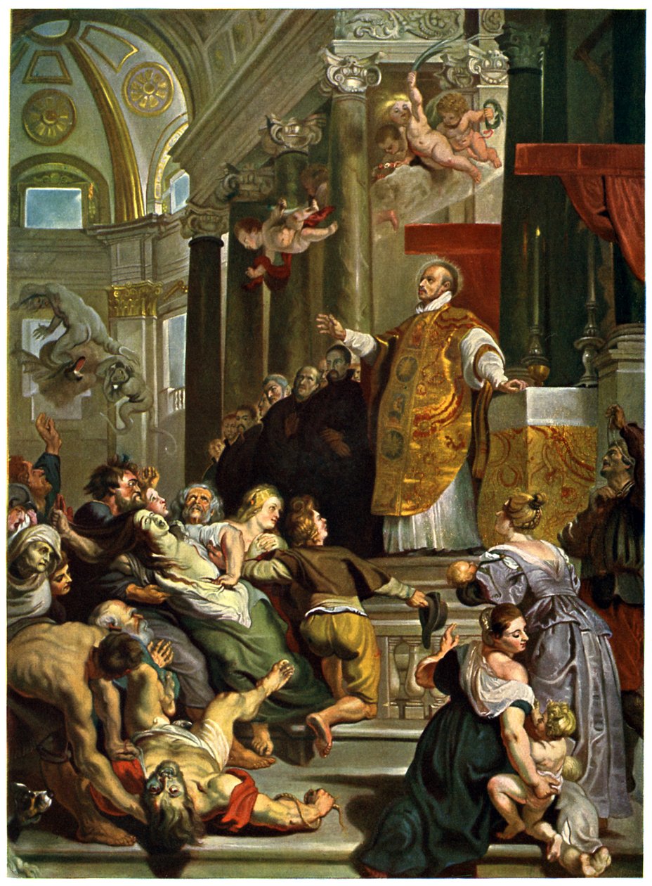 Glória de Santo Inácio de Loyola (1616) por Rubens de Peter Paul Rubens