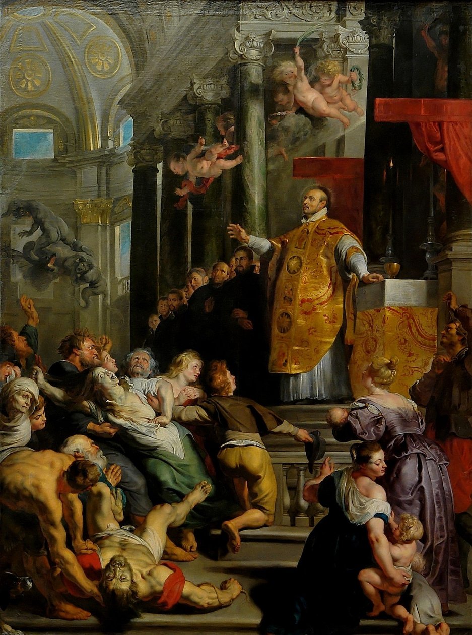 Glória de Santo Inácio de Loyola de Peter Paul Rubens