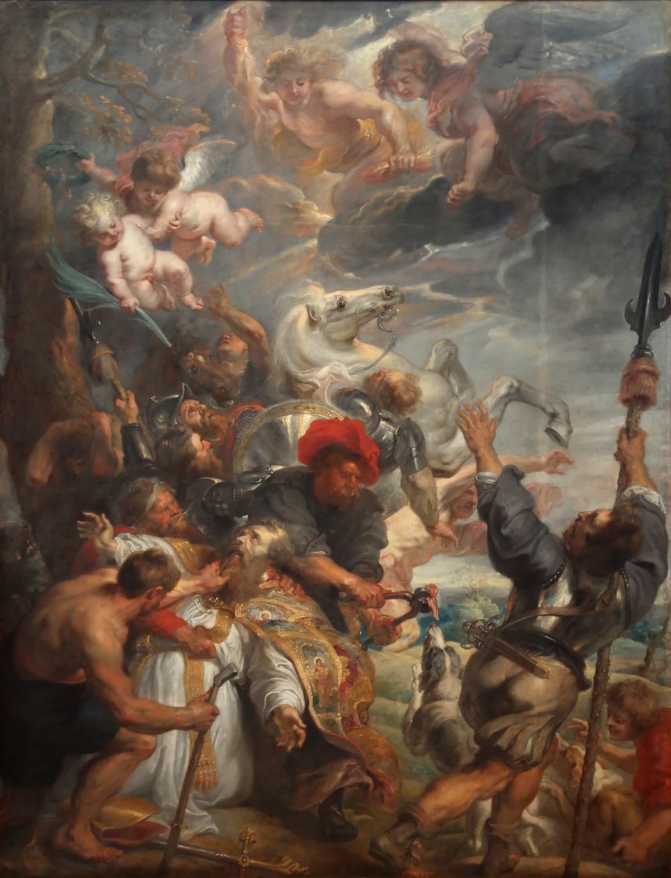 O martírio de Saint-Liévin de Peter Paul Rubens