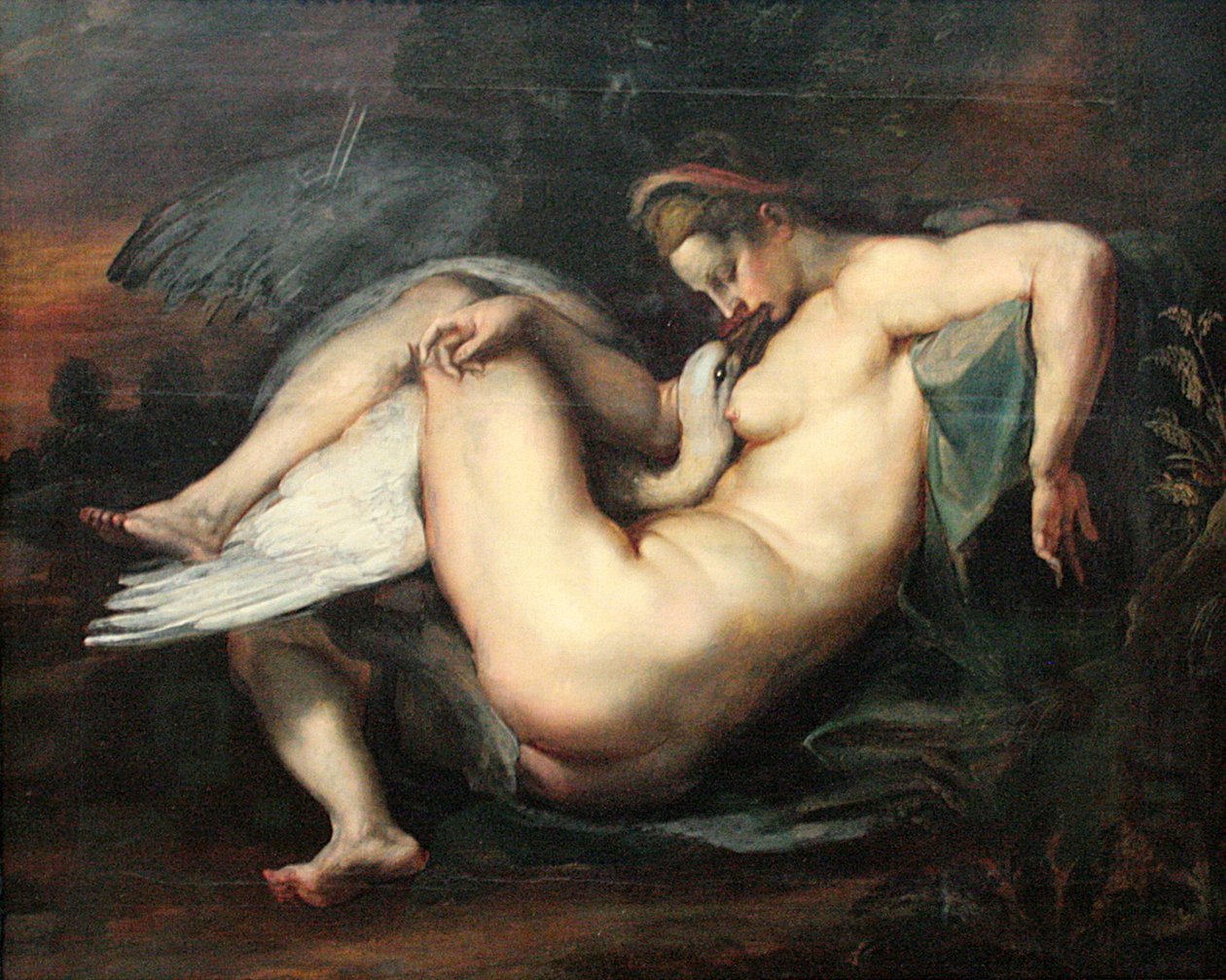 Leda e o cisne de Peter Paul Rubens