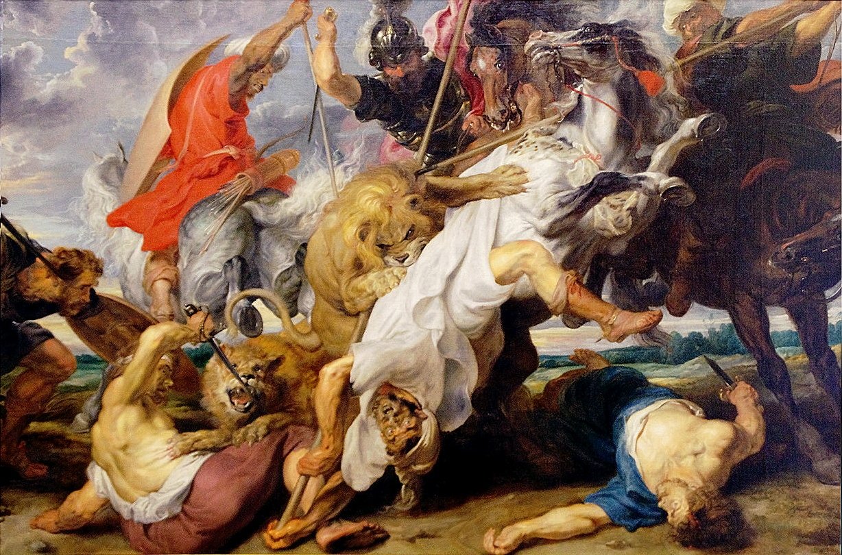Löwenjagd de Peter Paul Rubens