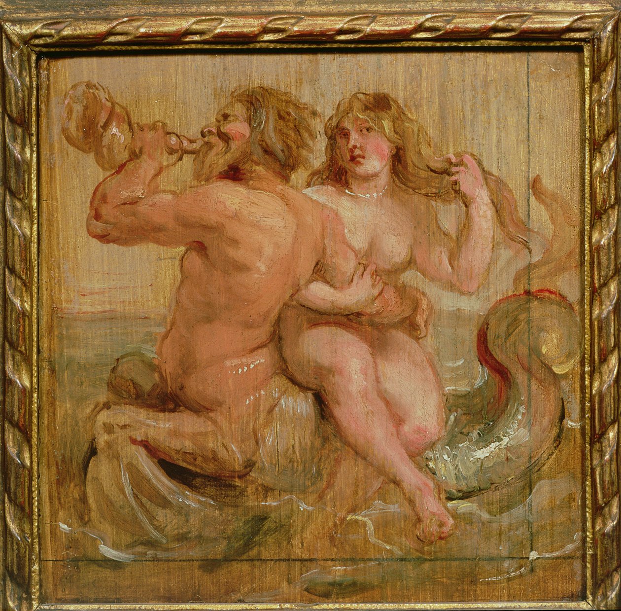 Nereida e Tritão, 1636 de Peter Paul Rubens