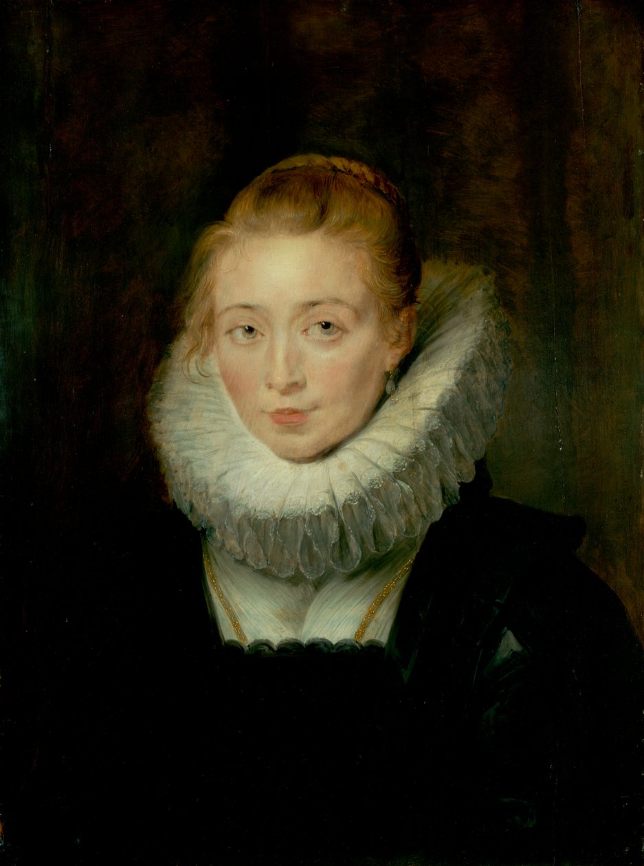 Retrato da Dama de Honra para a Infanta Isabella de Peter Paul Rubens