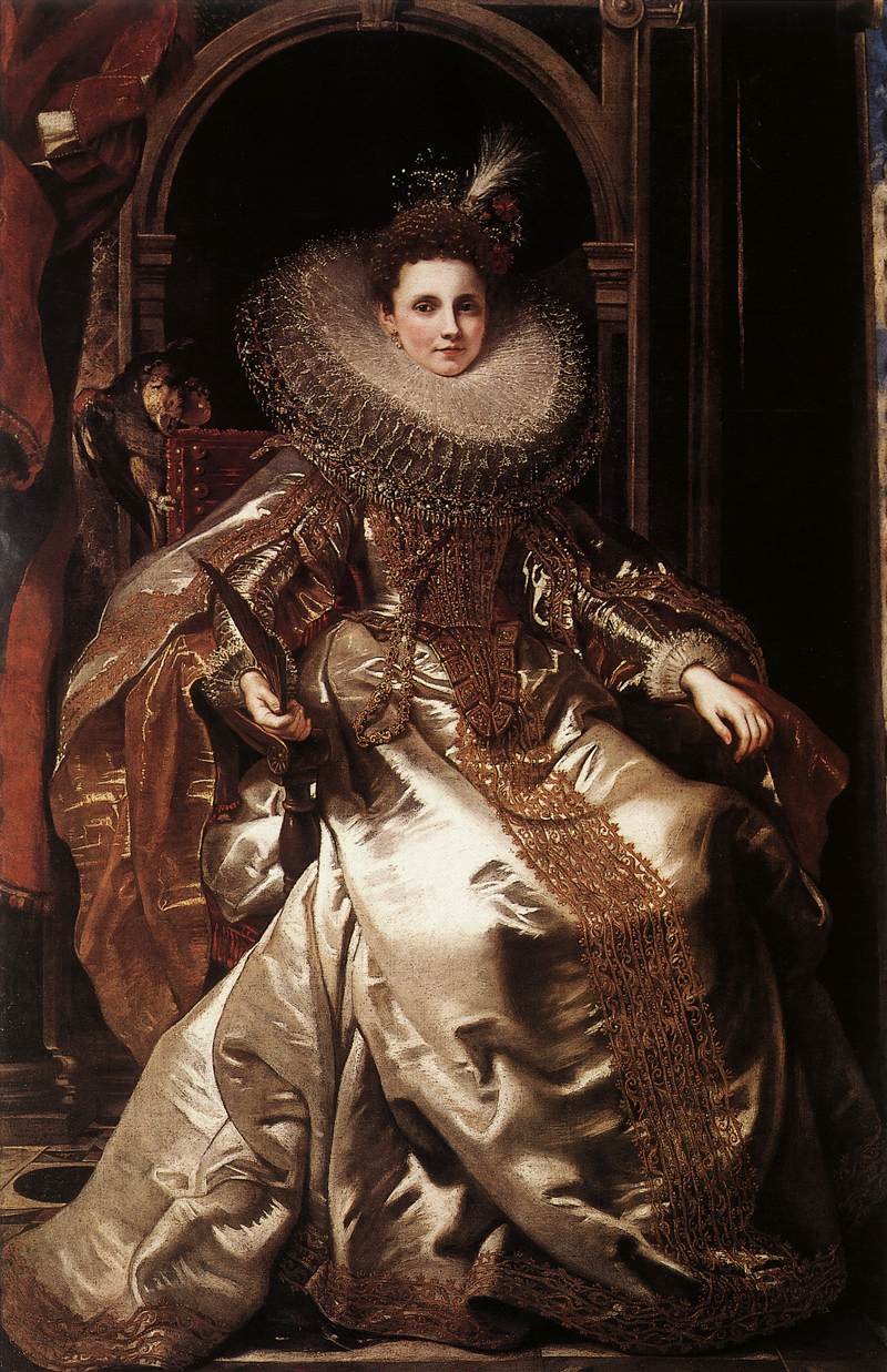 Retrato de Maria Serra Pallavicino de Peter Paul Rubens