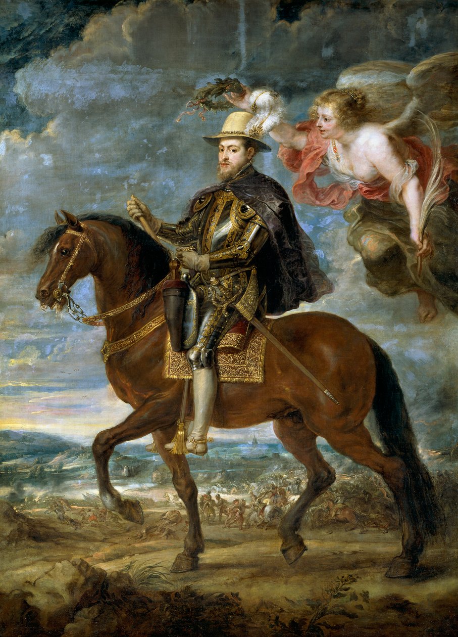 Retrato de Filipe II de Espanha de Peter Paul Rubens