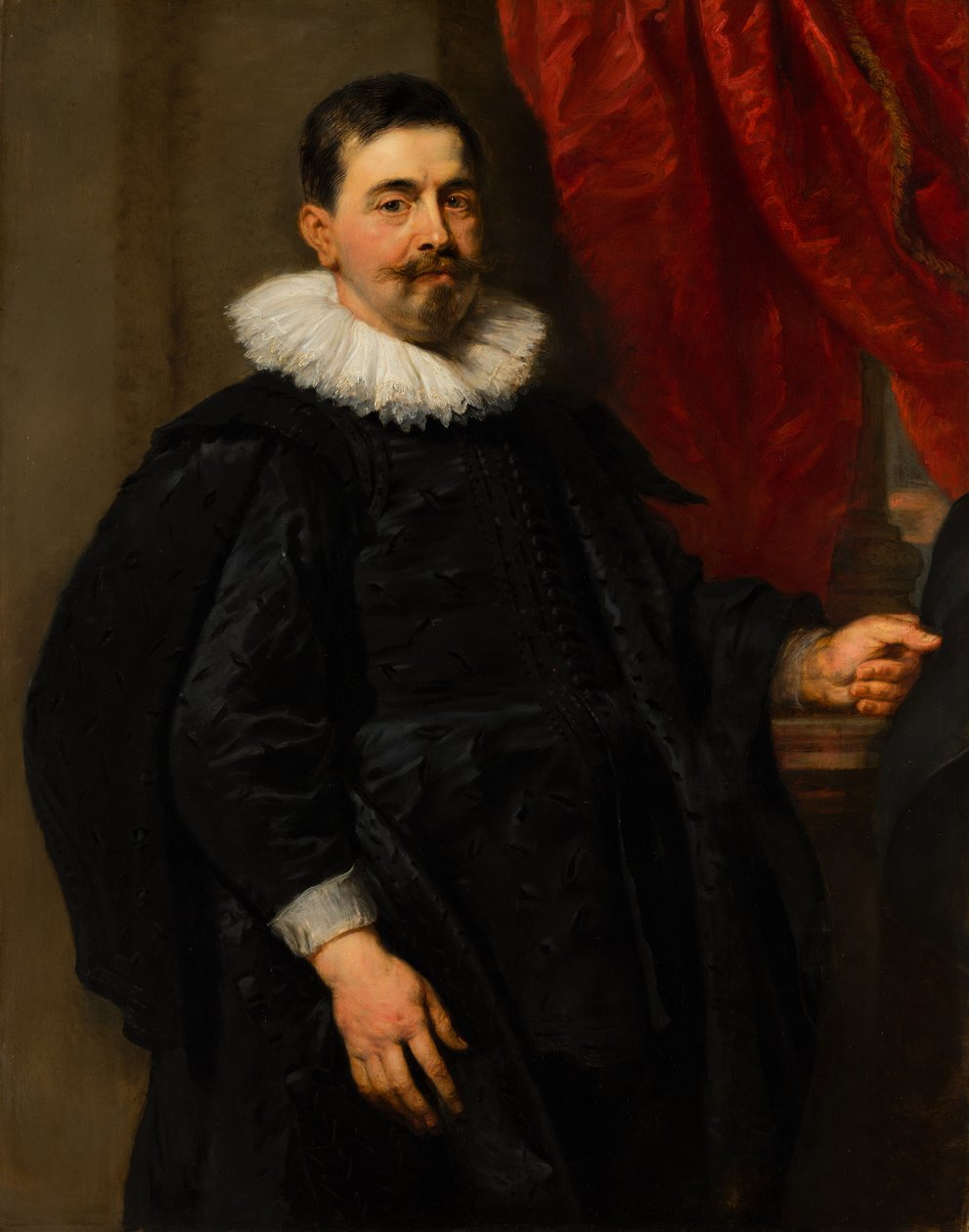 Retrato de um homem, possivelmente Peter van Hecke (1591-1645), c.1630 de Peter Paul Rubens