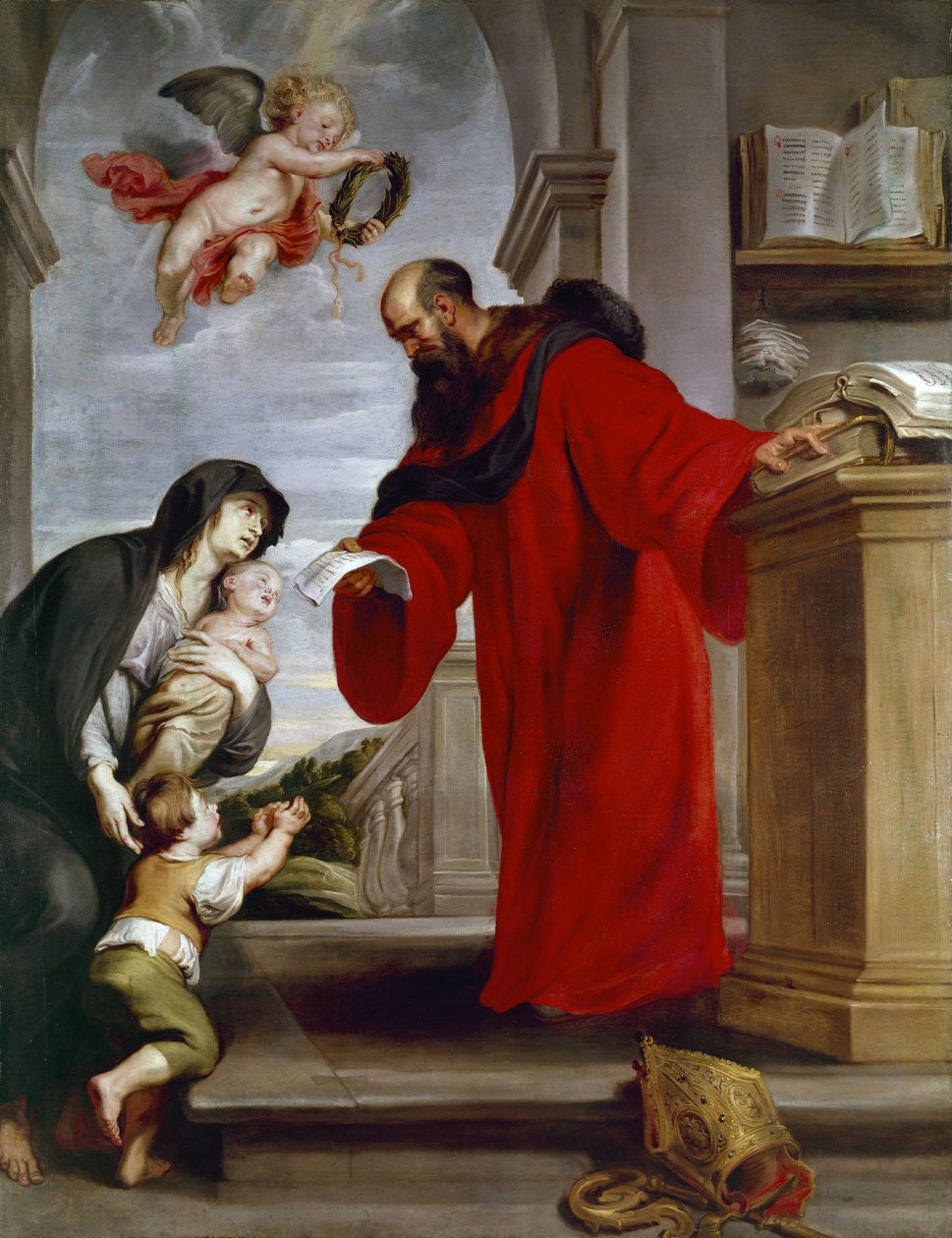 Saint Ives de Treguier, 1615 de Peter Paul Rubens