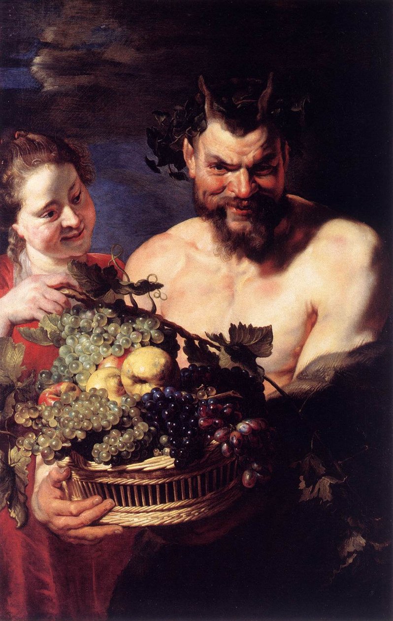 Sátiro e Menina de Peter Paul Rubens