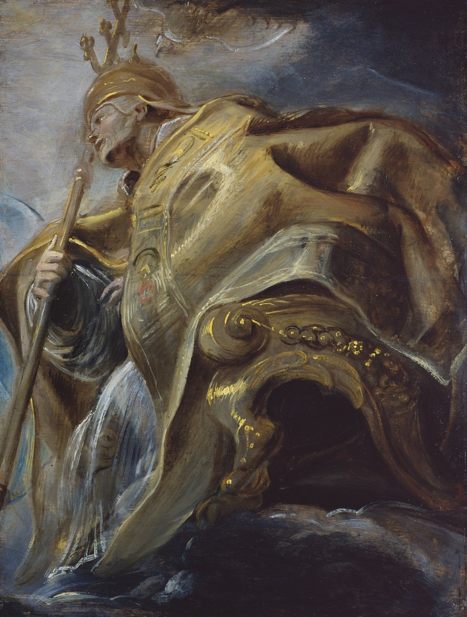 São Gregório Magno (c.540-604) 1620 de Peter Paul Rubens