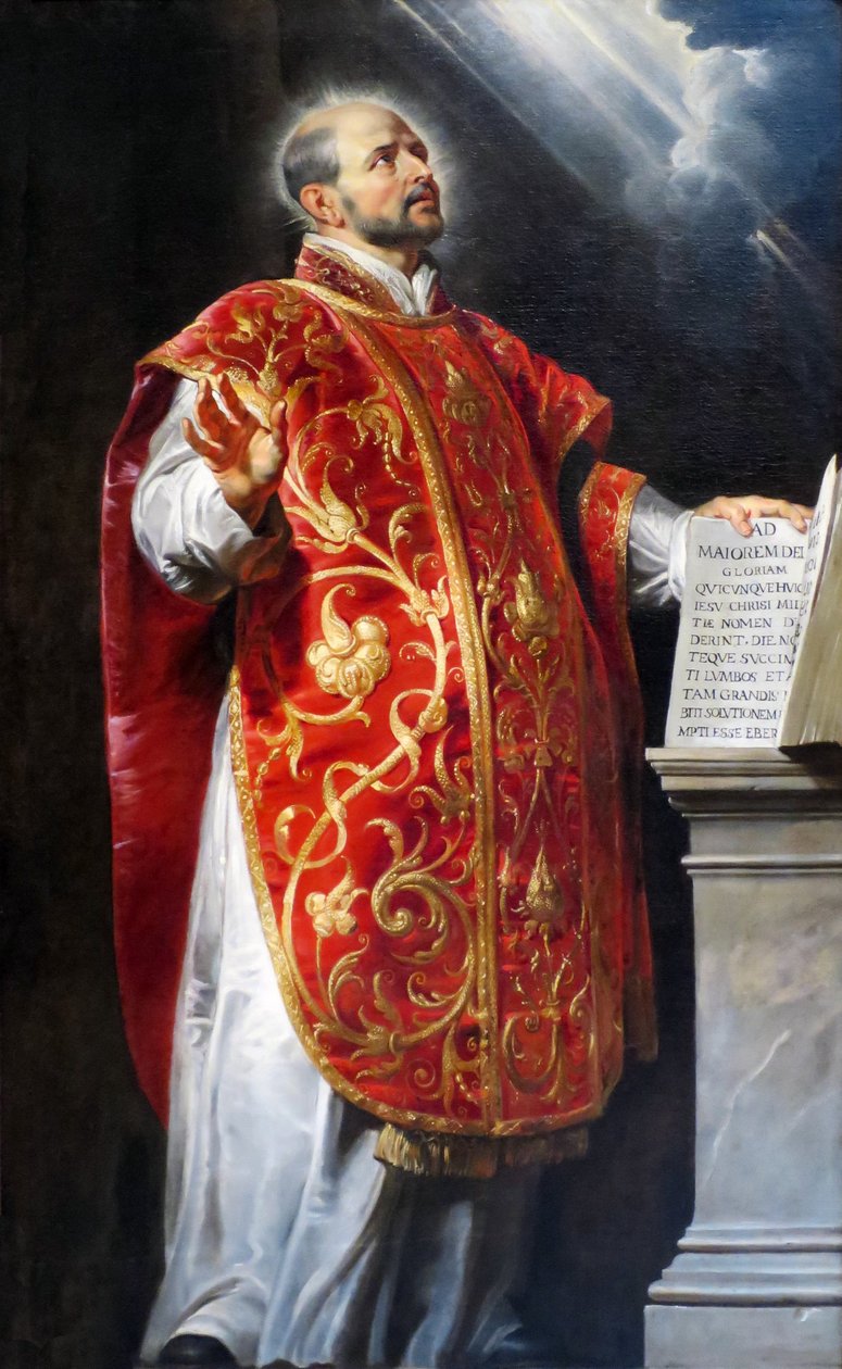Santo Inácio de Loyola de Peter Paul Rubens
