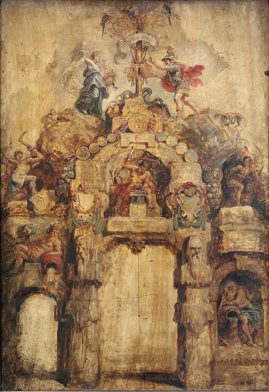 O arco da hortelã de Peter Paul Rubens
