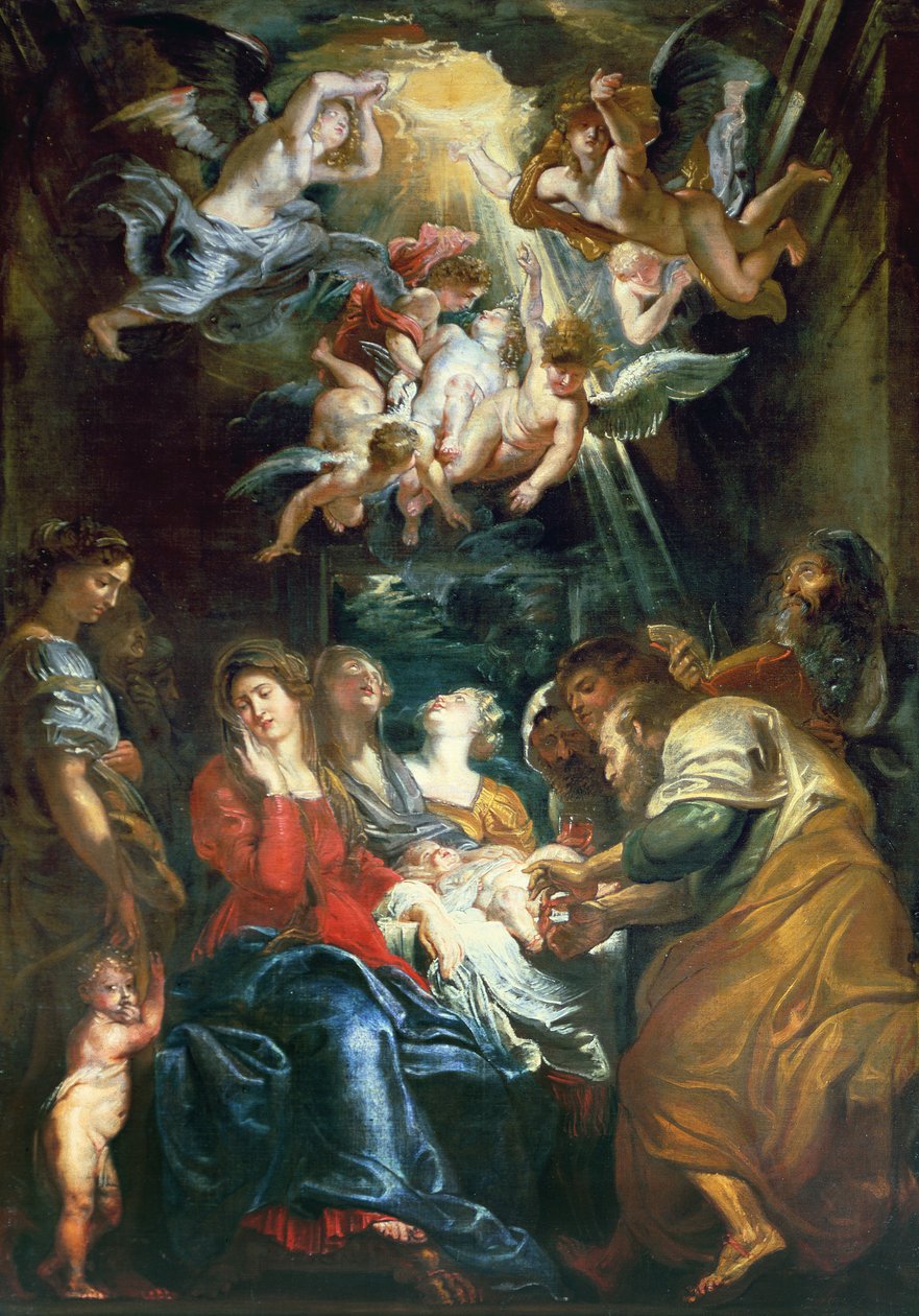 A circuncisão, c.1605 de Peter Paul Rubens