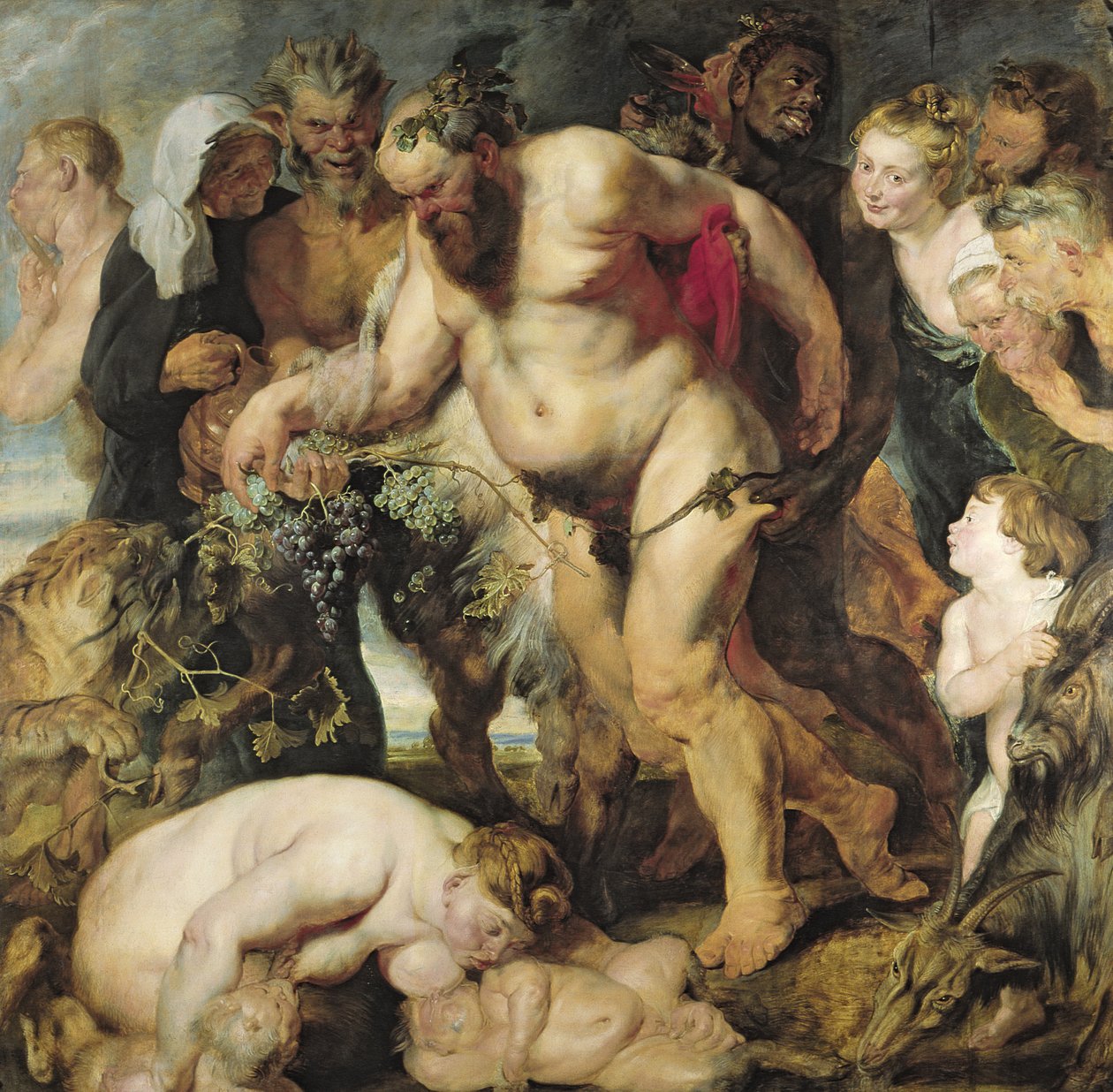 O Silenus Bêbado, c.1617-18 de Peter Paul Rubens