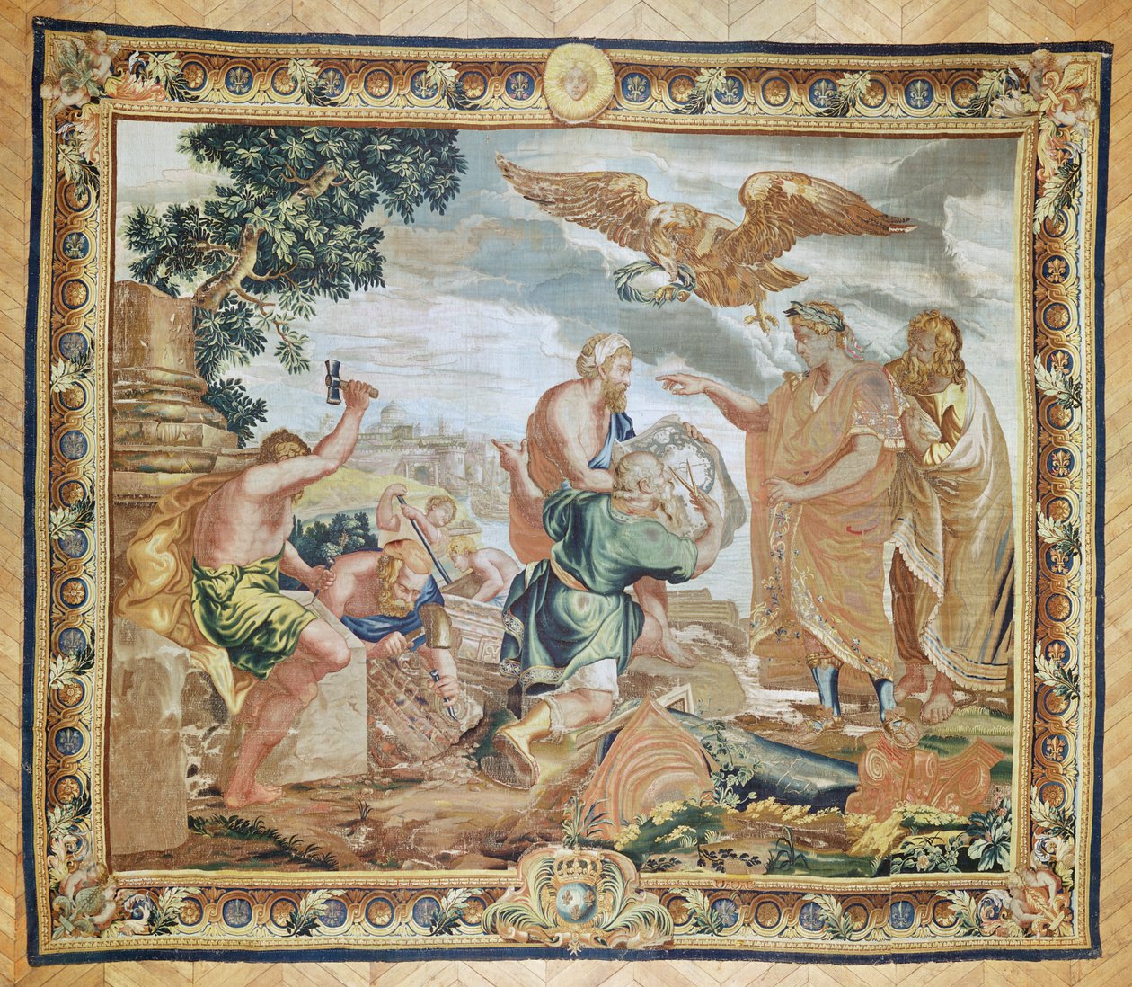 A Fundação de Constantinopla (tapeçaria) de Peter Paul Rubens