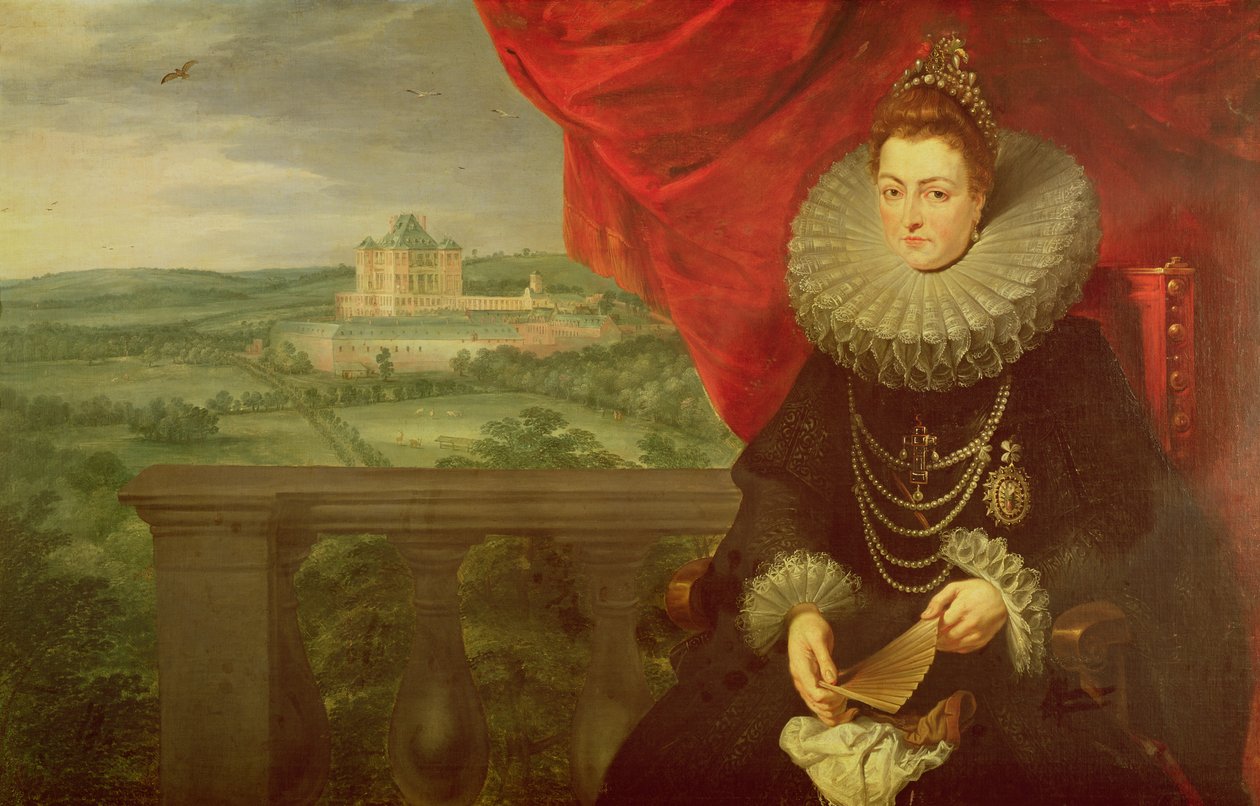 A Infanta Isabella Clara Eugenia (1566-1633) (par de 197174) de Peter Paul Rubens