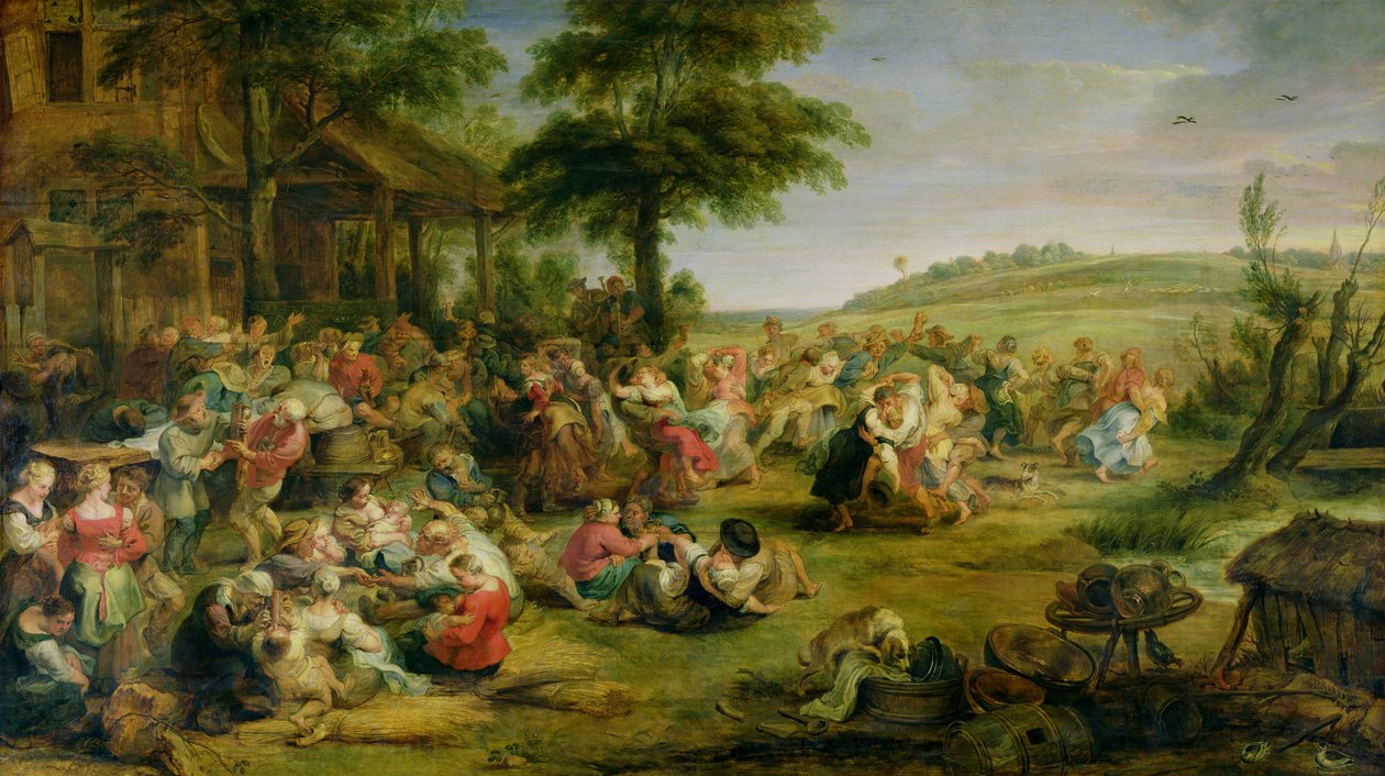 O Kermesse, c.1635-38 de Peter Paul Rubens