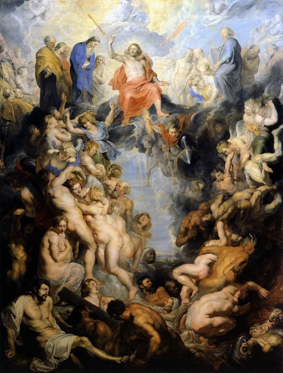 O último julgamento de Peter Paul Rubens