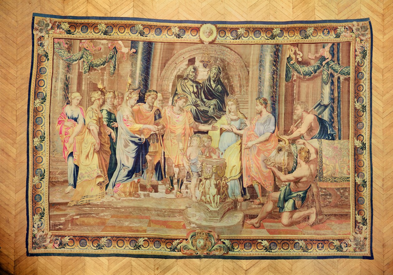 O casamento de Constantino (tapeçaria) de Peter Paul Rubens
