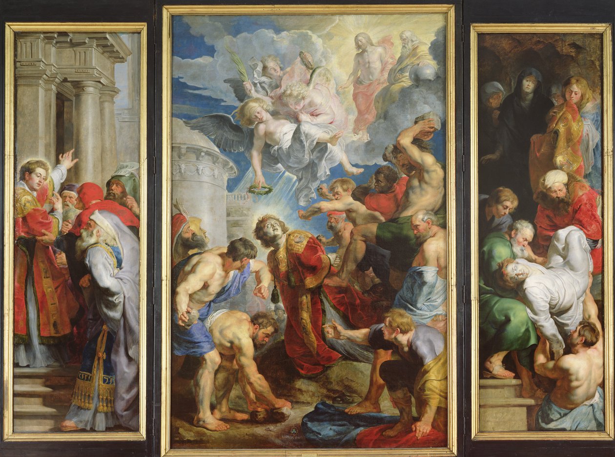 O martírio de Santo Estêvão, c.1617 de Peter Paul Rubens