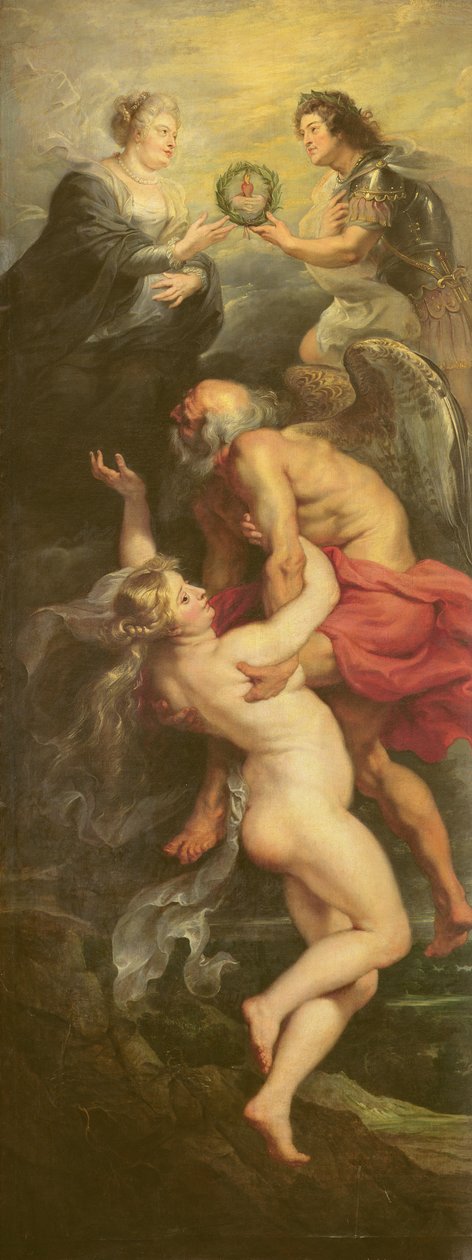 O Ciclo Medici: O Triunfo da Verdade, 1621-25 de Peter Paul Rubens