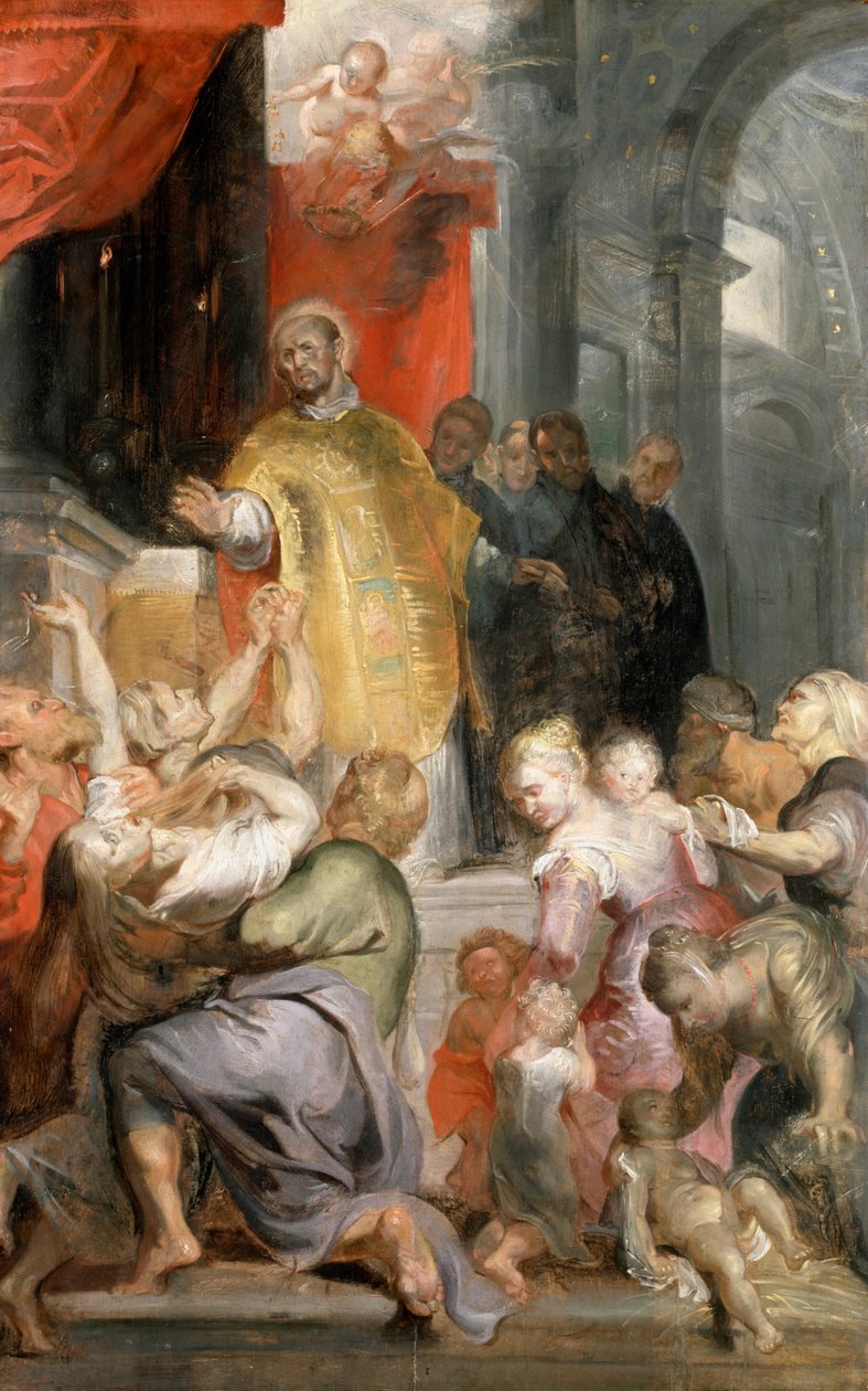 Os milagres de Santo Inácio de Loyola de Peter Paul Rubens